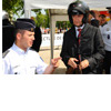 Opération « Motards d'un jour » organisée par la Préfecture de police