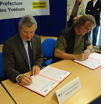 Signature d'une convention Relais calmos avec la FFMC78
